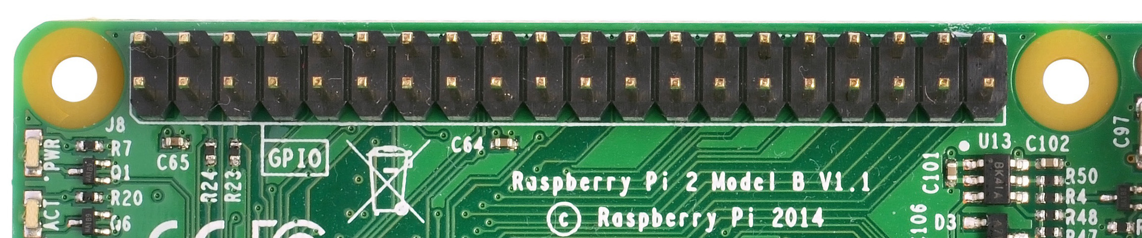 Raspberry Pi GPIO pins